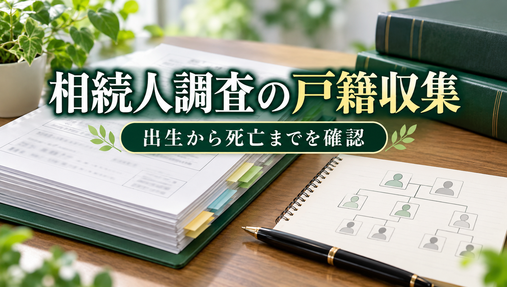 相続人調査は戸籍をどこまで集める？出生から死亡までの戸籍収集と相続人確定の手順