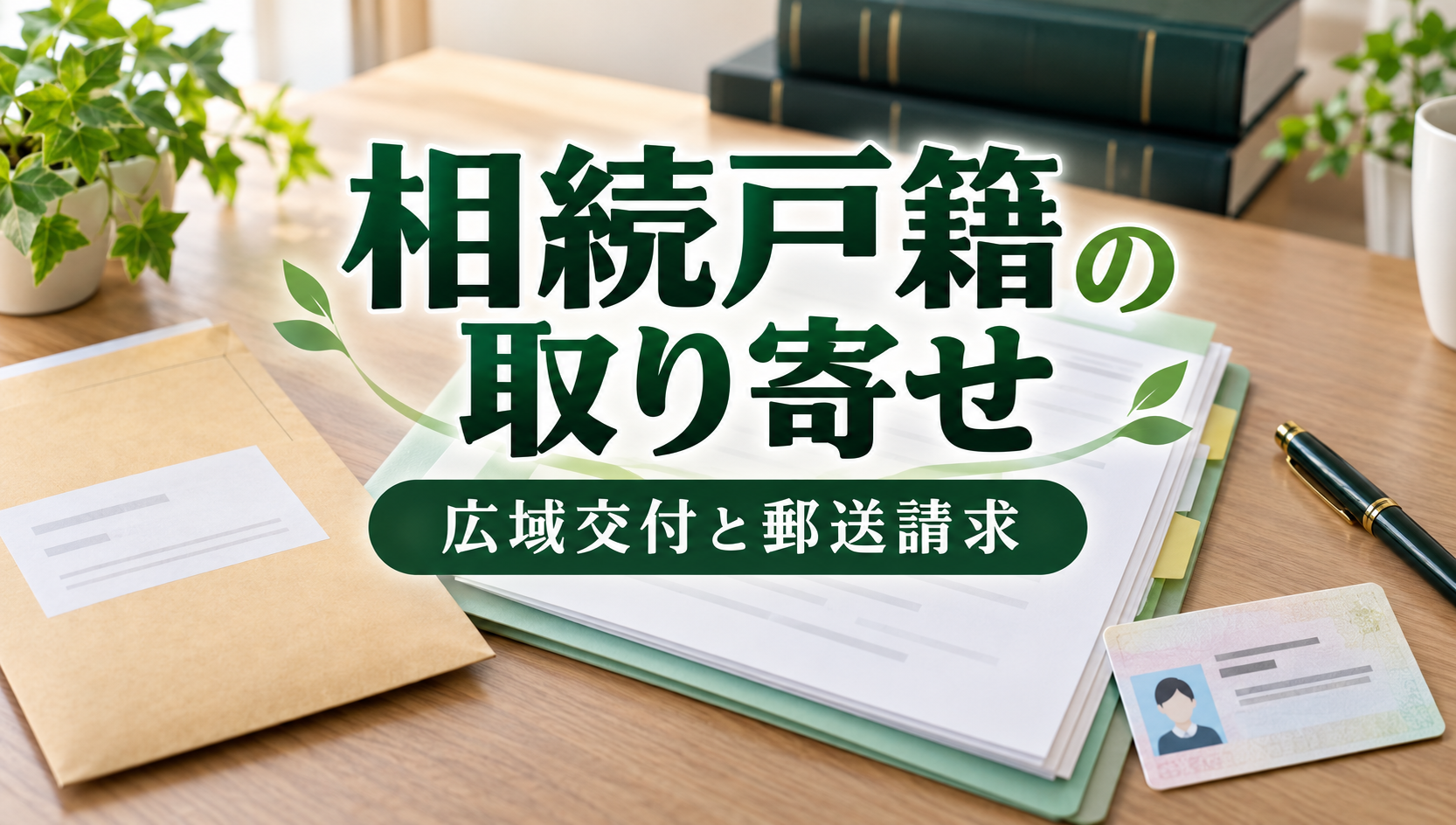 相続の戸籍はどう取り寄せる？広域交付と郵送請求の違い・使い分けを解説