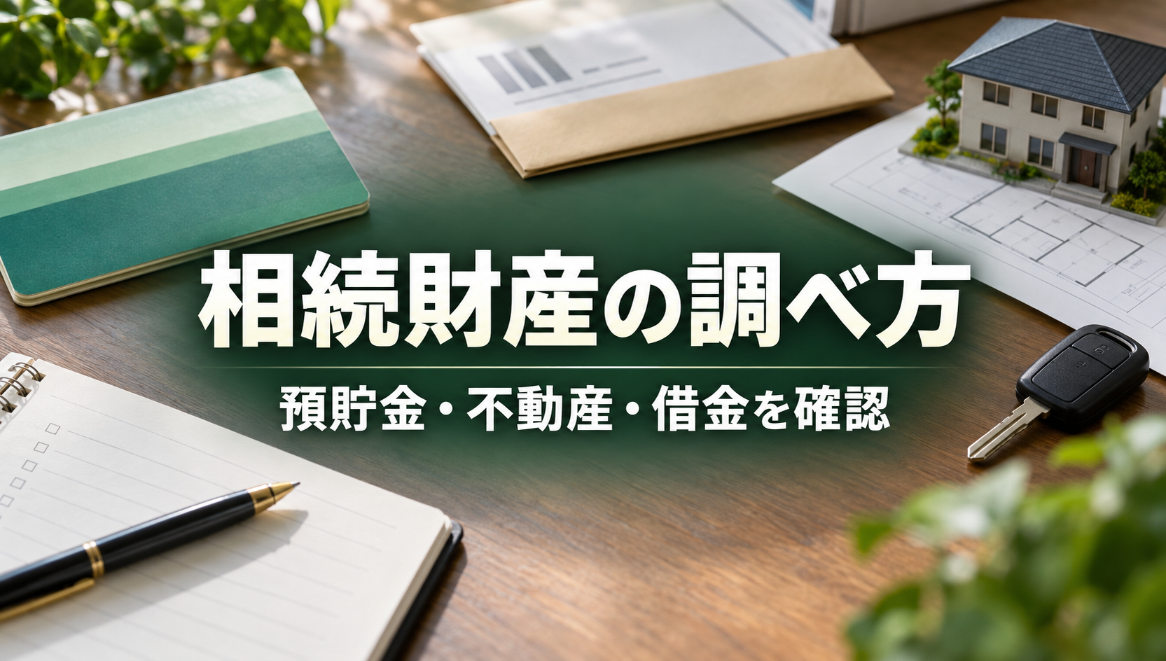相続財産はどう調査する？銀行・証券・不動産・借金の調べ方と確認漏れを防ぐ手順
